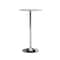 Flash Furniture Round 23.5" W, 23.5" L, 41" H, Glass Top, Clear CH-5-GG - alternate 1